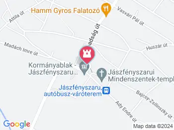 Tudás kútja Jászfényszaru a térképen