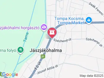 Horváth Péter Helytörténeti Gyűjtemény Jászjákóhalma a térképen