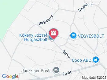 Mezőgazdasági és Géptörténeti Magángyűjtemény Jászkisér a térképen