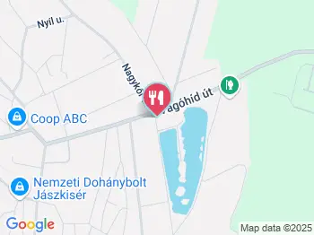 Tó Büfé Jászkisér a térképen