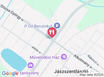 Kaiser Vendéglő Jászszentlászló a térképen