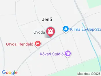 Csizmás Kandúr Jenő a térképen