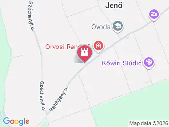 Iluska szobor Jenő a térképen