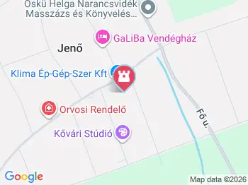 Nyuszikák Jenő a térképen
