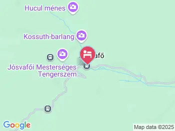 Garan Vendégház Jósvafő a térképen