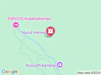 Hucul ménes Jósvafő a térképen