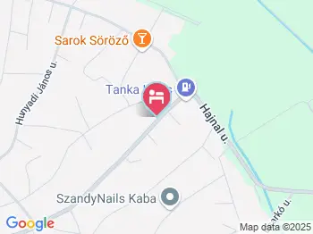 Piroska Vendégház Kaba a térképen