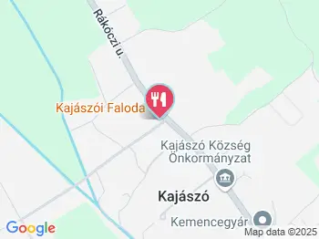 Kajászói Faloda Kajászó a térképen