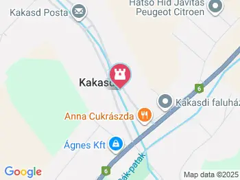 Kakasdi Faluház Tájszobái Kakasd a térképen