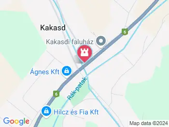 Ulmi doboz Kakasd a térképen