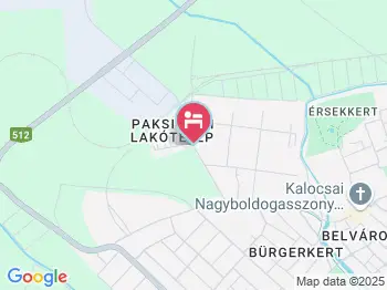 Alice Panzió Kalocsa a térképen