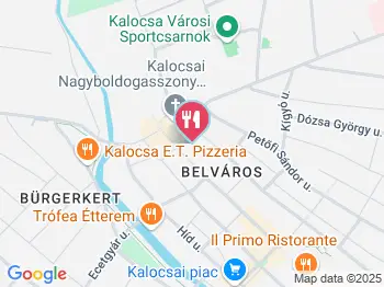 Barokk Cukrászda Kalocsa a térképen