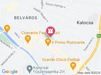 1848-as első felelős magyar kormány Kalocsa a térképen