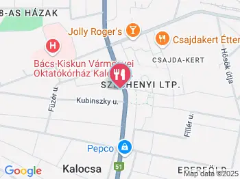 Friss Pékség Kalocsa a térképen