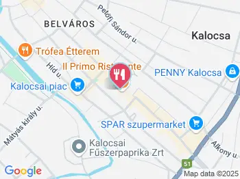 IceScream Kalocsa a térképen