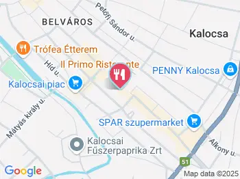 Il Primo Étterem Kalocsa a térképen