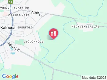 Kék Duna Vendéglő Kalocsa a térképen