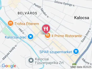 Snassz Bár Kalocsa a térképen