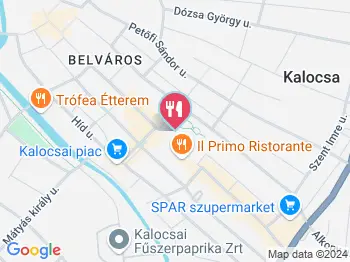 Szalontai Cukrászda Kalocsa a térképen