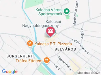 Szent Asztrik Kalocsa a térképen