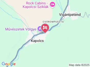 Kata Borház Kapolcs a térképen