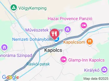 Kuthy Kávézó Kapolcs a térképen