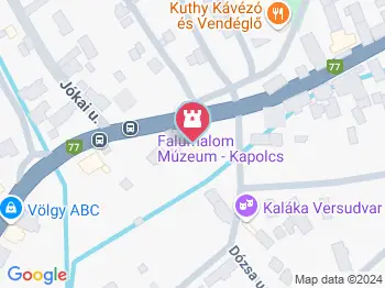 Molnárház és Falumalom Múzeum Kapolcs a térképen