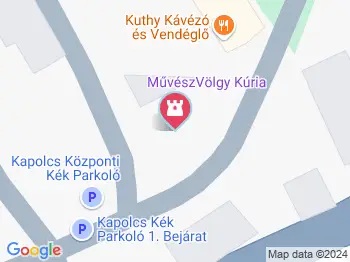 MűvészVölgy Kúria Kapolcs a térképen