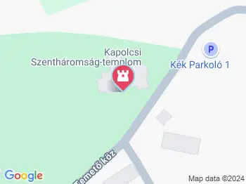 Szentháromság-templom Kapolcs a térképen