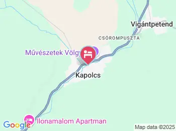 Treehouses Kapolcs Kapolcs a térképen