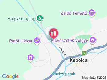 VegaGésa Kapolcs a térképen