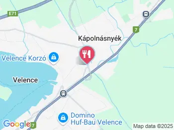 Hotel Holdfény étterme Kápolnásnyék a térképen