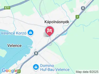 Hotel Holdfény Kápolnásnyék a térképen