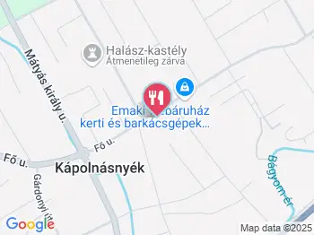 Nemes Cukrászda Kápolnásnyék a térképen