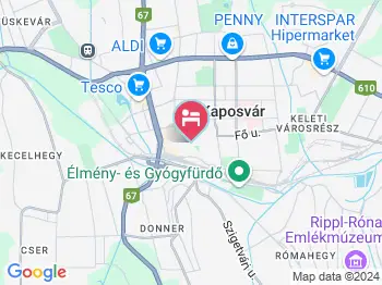 Adél Apartman Kaposvár a térképen