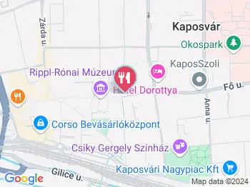 Adria Fagyizó Kaposvár a térképen