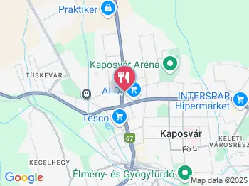 Béke Söröző és Étterem Kaposvár a térképen