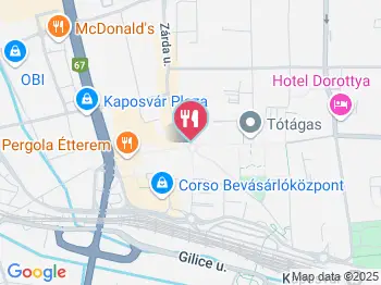 Bianco Nano Pizzéria Kaposvár a térképen