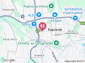 Corner Pub & Étterem Kaposvár a térképen