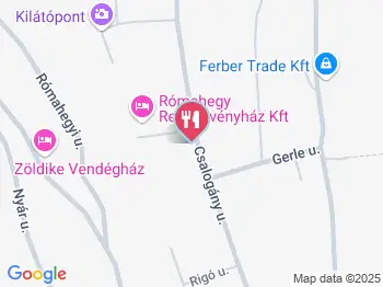 Rómahegy Rendezvényház Kaposvár a térképen