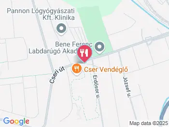 Cser Vendéglő Kaposvár a térképen