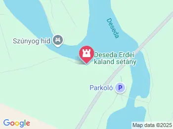 Desedai erdei kalandsétány Kaposvár a térképen