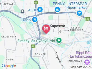 Fogadó a Bárányhoz Kaposvár a térképen