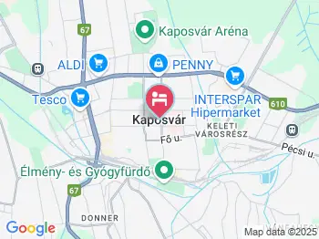 Golf Panzió Kaposvár a térképen