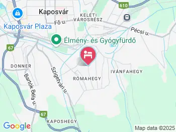 Hegedűs Vendégház Kaposvár a térképen