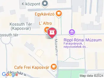 Kemény-palota Kaposvár a térképen