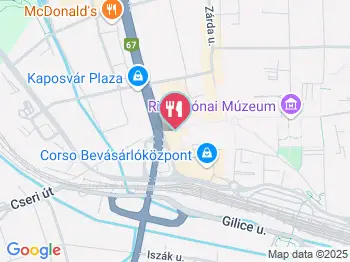 La Pergola Étterem & Pizzéria Kaposvár a térképen