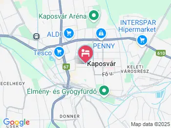 Laetitia Panzió Kaposvár a térképen