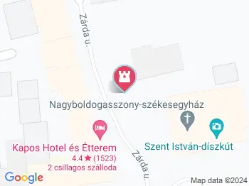 Márton Áron szobra Kaposvár a térképen