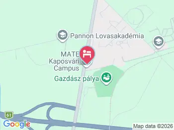 MATE Kaposvári Campus Kaposvár a térképen